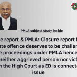 PMLA closure report