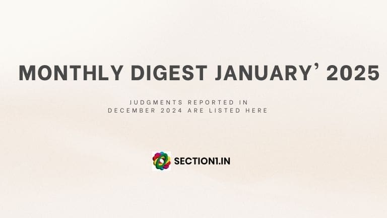 Monthly Digest January' 2025