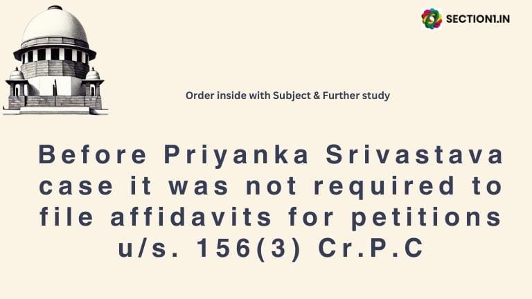 affidavit